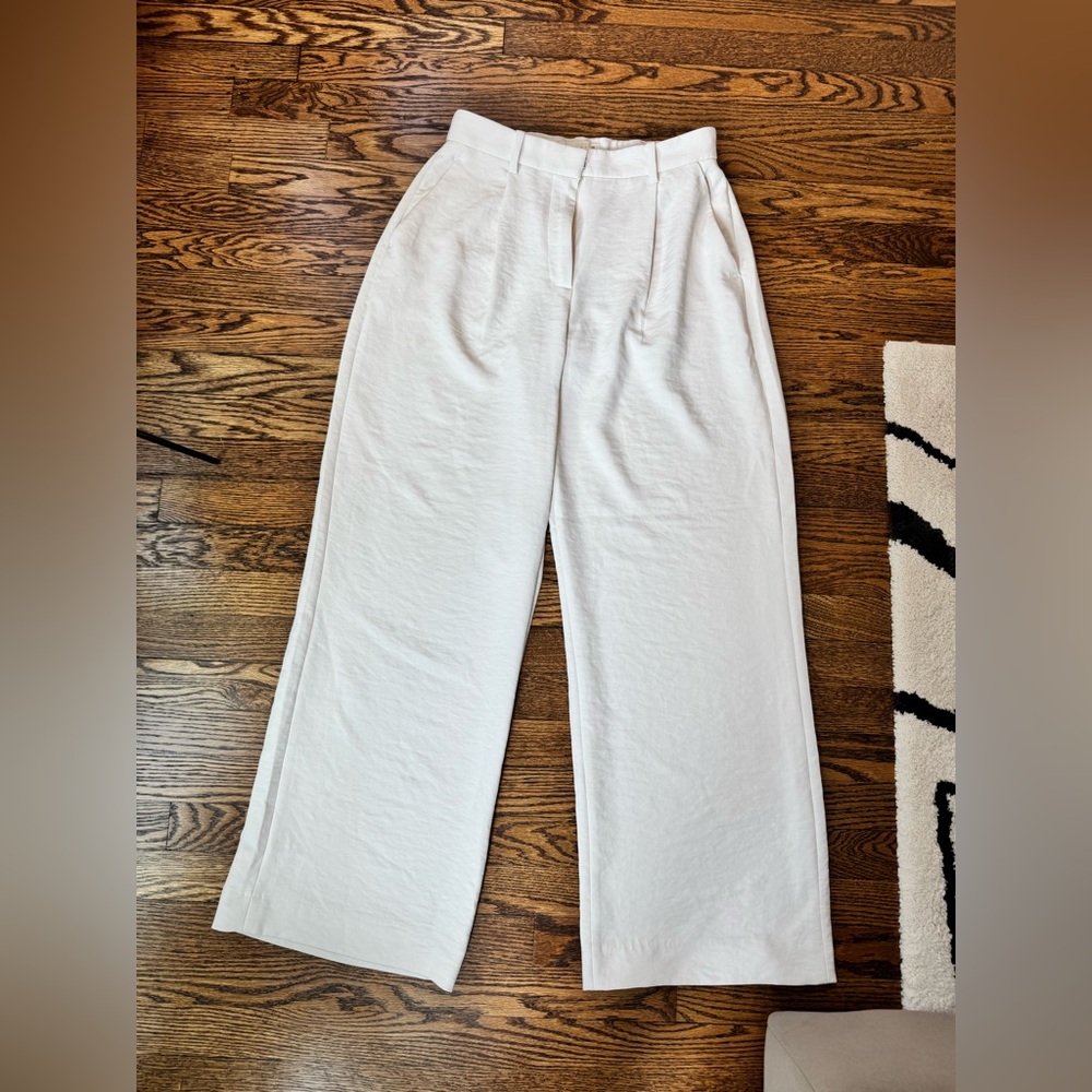 Abercrombie & Fitch Harper Curve Love 6 long Premium Crepe Trousers